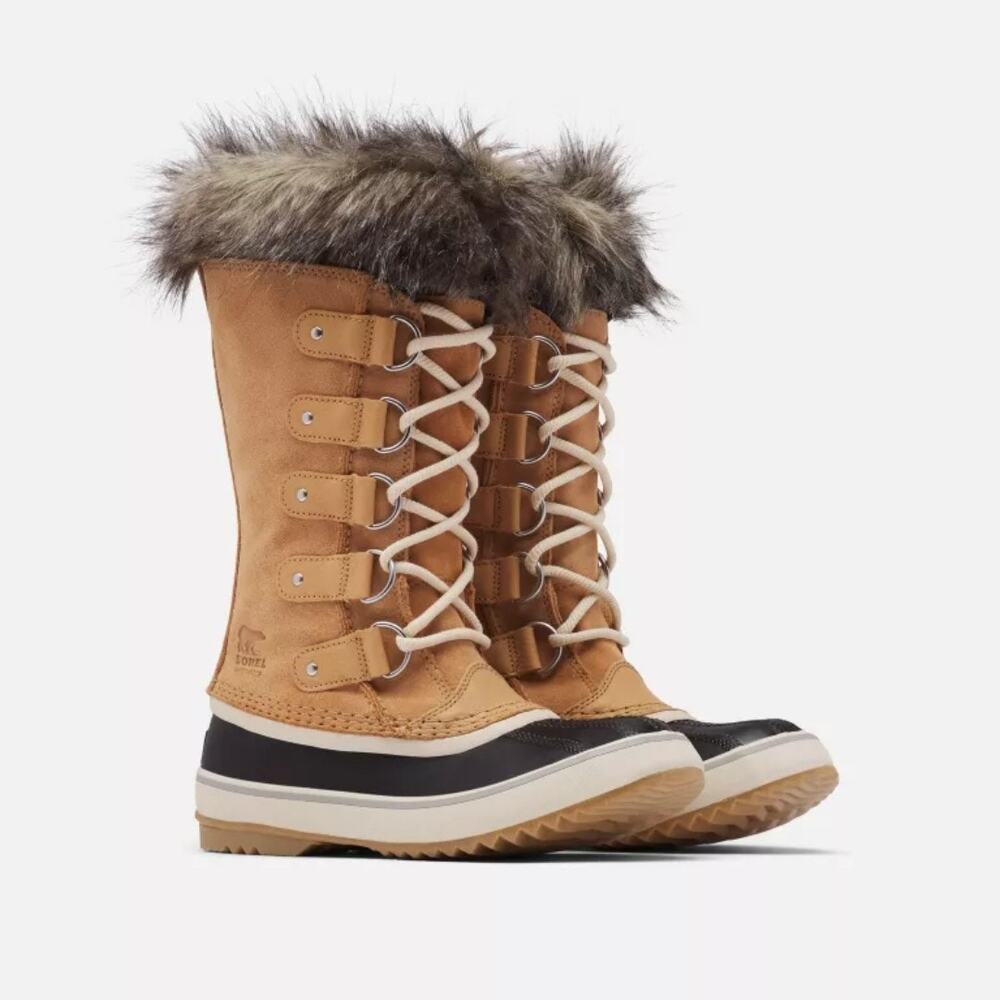 SOREL Women's Joan Of Arctic Snow Boot in Camel Brown size 5 NEW Without Box*